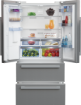 Picture of Beko 84cm French Door Fridge with Automatic Ice Maker and Water Dispenser - GNE60532DX